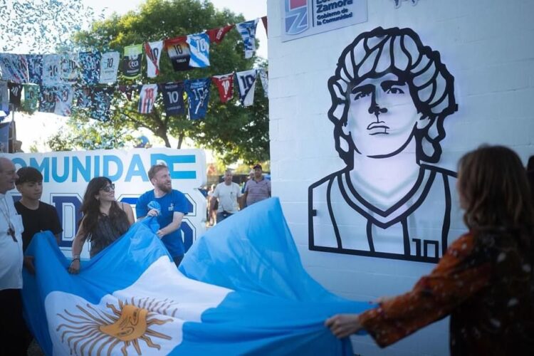 Lanzaron Comunidad de D10S, el circuito turístico sobre Maradona en Fiorito
