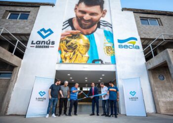 Inauguraron el Microestadio Lionel Messi