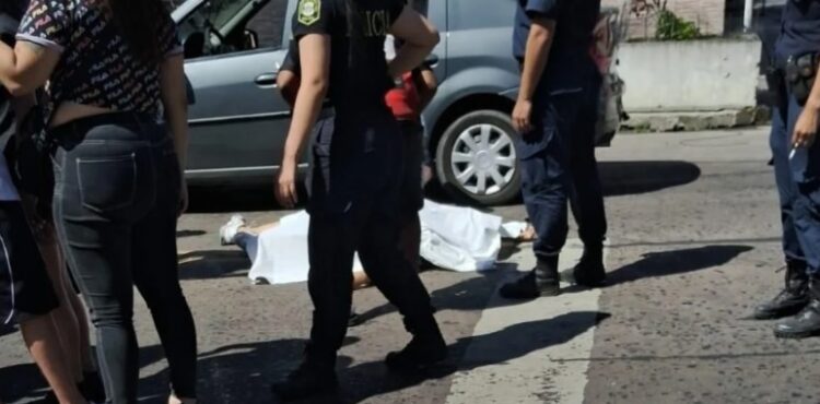 policía mató un delincuente