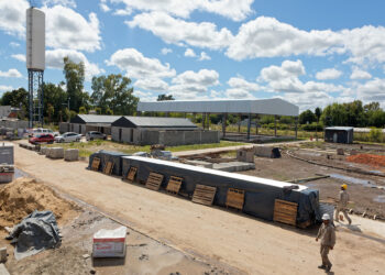 Avanza la urbanización del barrio Once en Berazategui