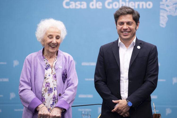 Kicillof puso en funcionamiento la Unidad de búsqueda de personas apropiadas durante la dictadura