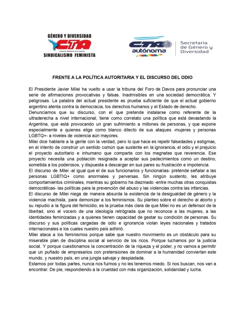 Comunicado CTA