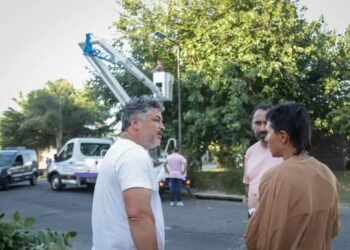 Mayra Mendoza supervisó un operativo integral de limpieza en Quilmes oeste