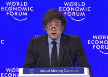 Milei en Davos: “Hay que eliminar el virus de la ideología woke”