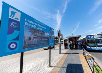 Centro de Transbordo de la estación Lanús