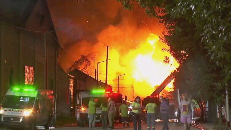 incendio depósito avellaneda