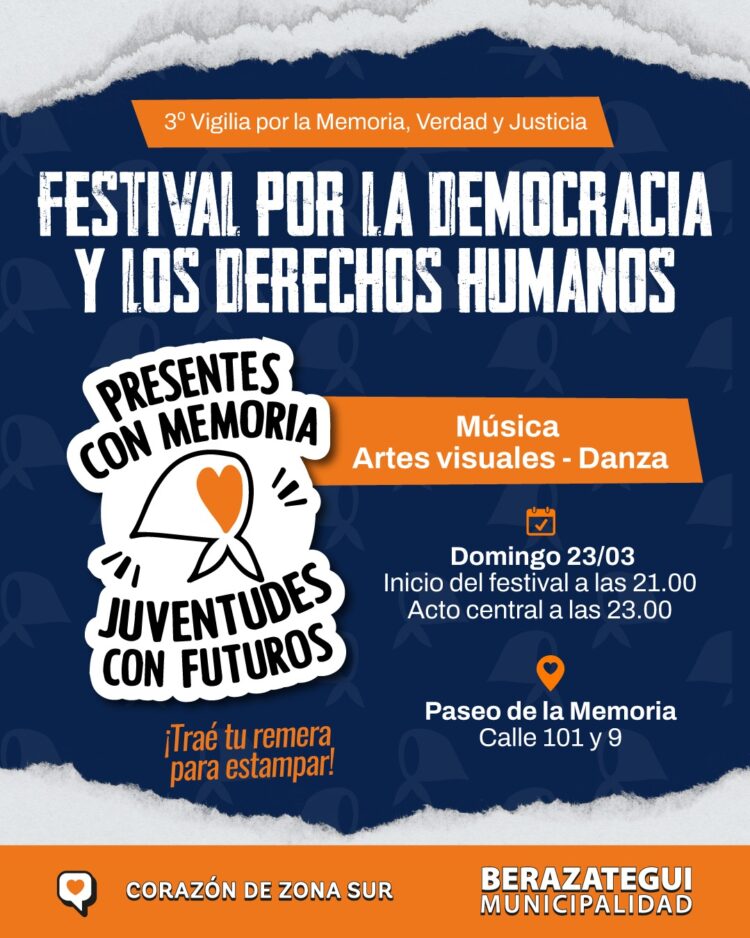 Berazategui día de la memoria