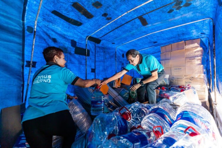 Continúa la ayuda de los Municipios del Conurbano a Bahía Blanca