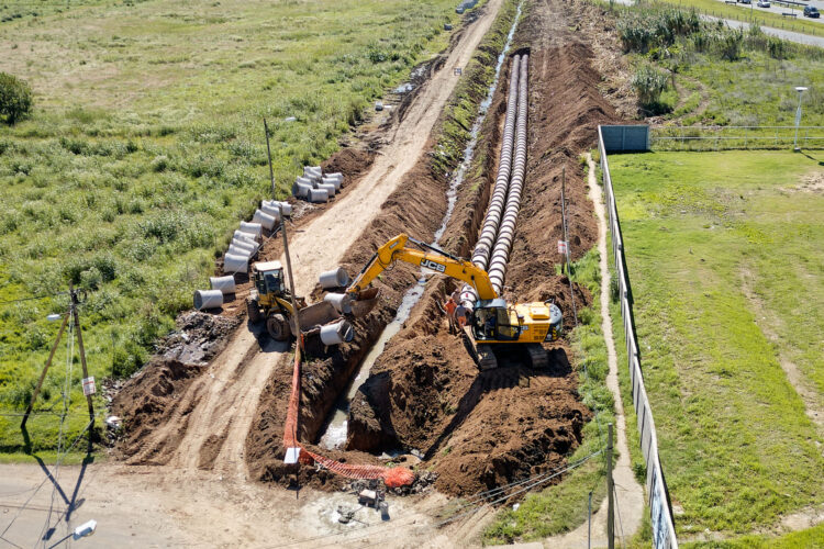 Obra vial Hudson