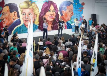Máximo Kirchner inauguró el Ateneo regional de La Cámpora