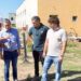 Fernando Gray recorrió el avance de las obras del complejo habitacional en San Agustín