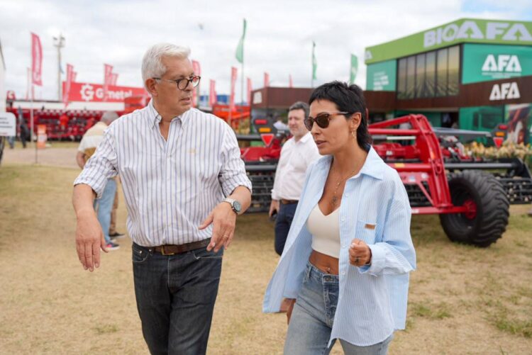Los intendentes de la Región presentes en la Expoagro