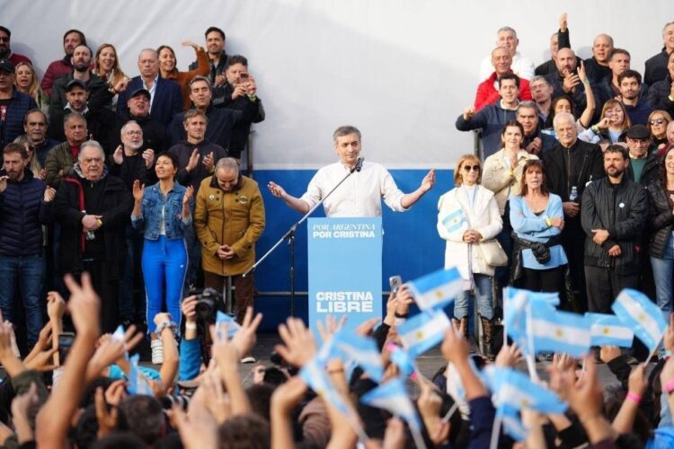 Máximo Kirchner: “Hay millones que quieren votar a Cristina”