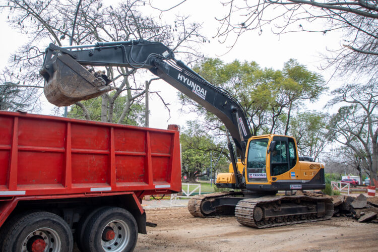 Obras en Berazategui con financiamiento municipal