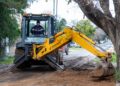 Berazategui continúa con las Obras de infraestructura hidráulica