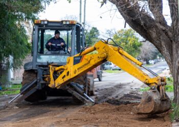 Berazategui continúa con las Obras de infraestructura hidráulica