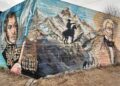 Inauguran un mural en homenaje a San Martín en José Mármol