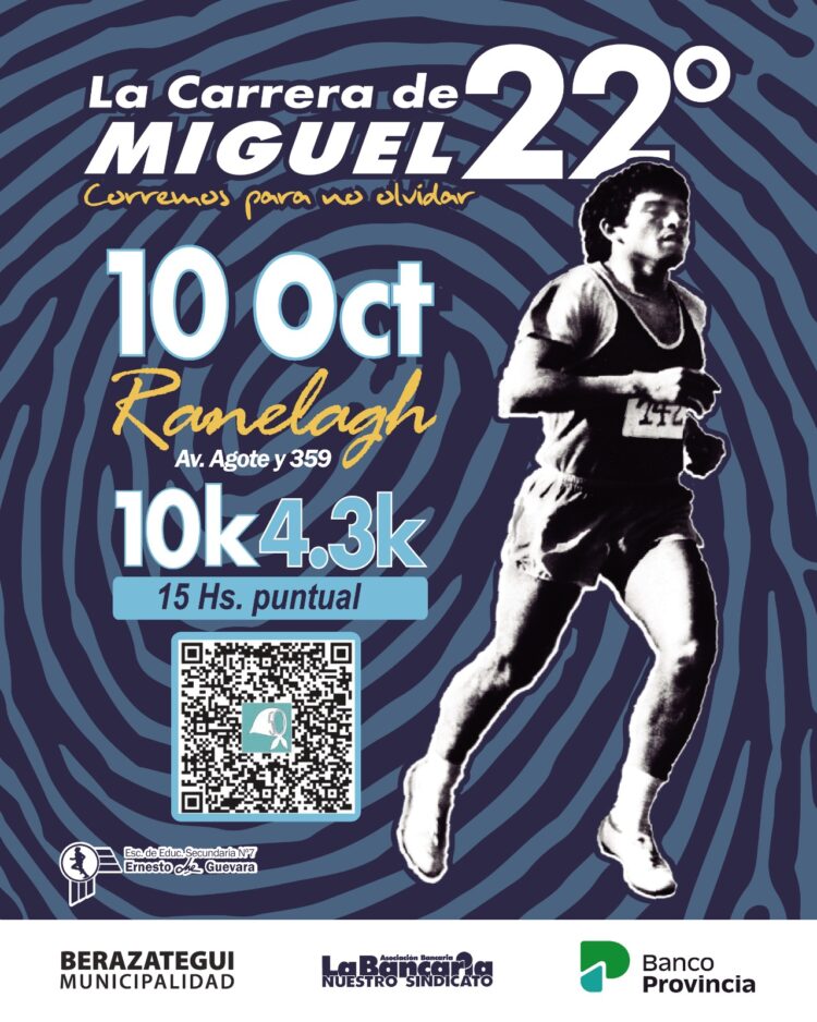 Comenzó la inscripción para «La Carrera de Miguel»